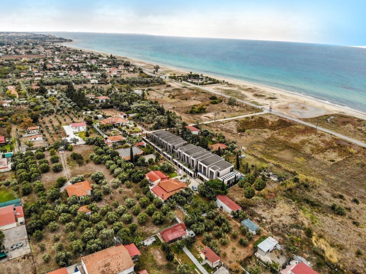 Serene Seafront Villas Nea Iraklia Exteriér fotografie