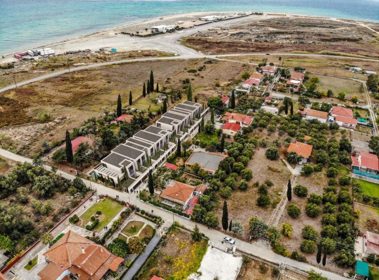 Serene Seafront Villas Nea Iraklia Exteriér fotografie